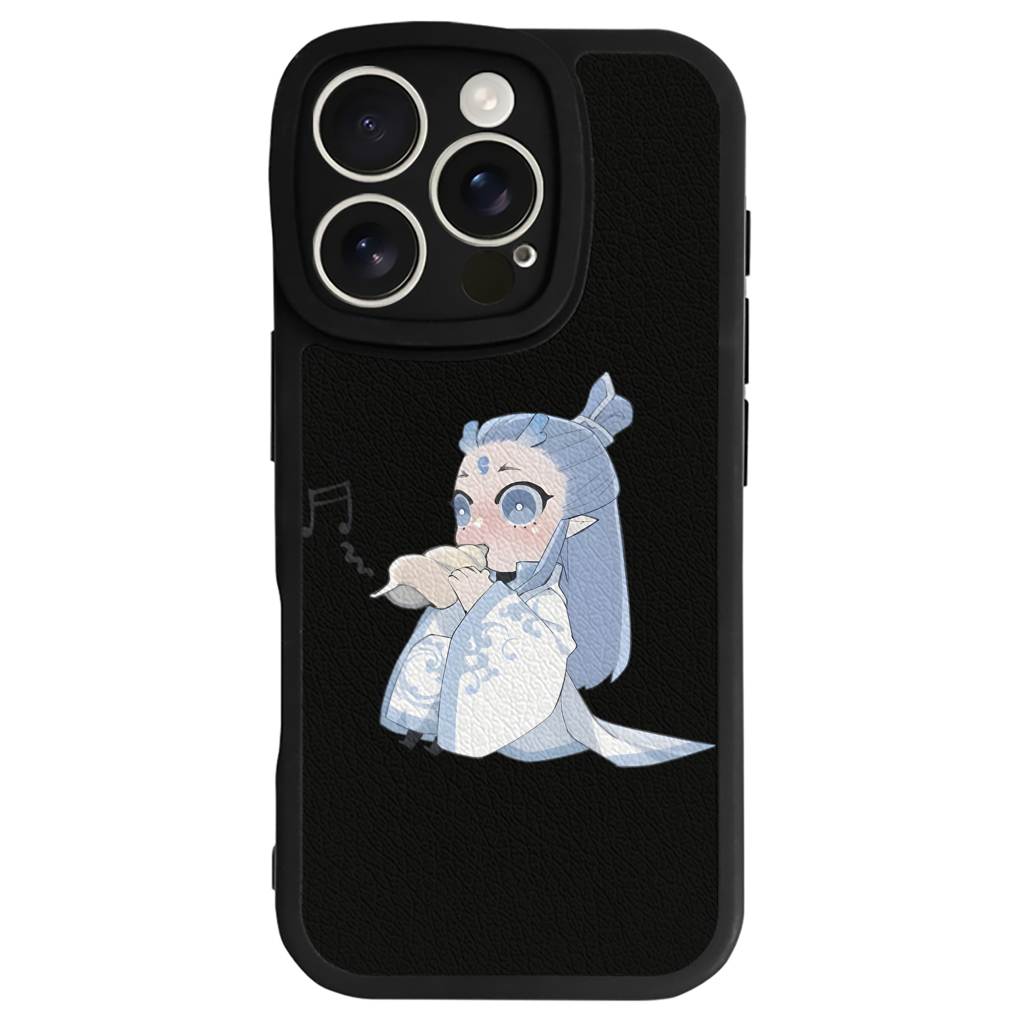 （画像用） Ne Zha 2 ナタ 魔童の大暴れ 【iPhone 16シリーズ対応】シリコンスマホケース（レザー調） 材質：シリコン